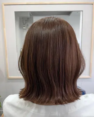 ミディアム カラー liL  hair サトウリョウタのヘアスタイル