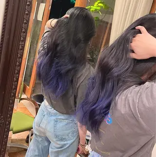 ロング yu-ri🩷 韓国ヘアのヘアスタイル
