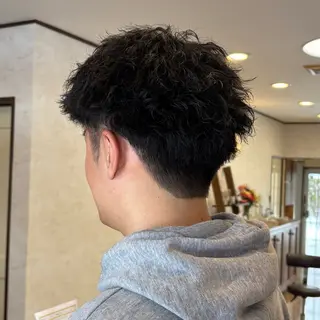 パーマ メンズ ゆい/メンズカット /レイヤーカットのヘアスタイル