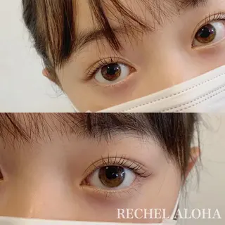 マツエク・マツパ RECHEL ALOHA　茨木店のマツエク・マツパデザイン