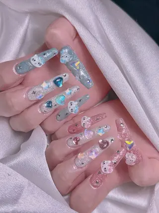 ネイル 長さだし専門店 M2　rikaのネイルデザイン