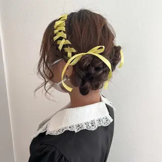 ヘアアレンジ ヘアメイク MEGUのヘアスタイル