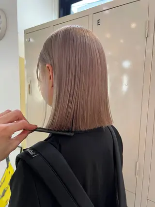 ショート カラー トレンドボブ /ミリヤのヘアスタイル