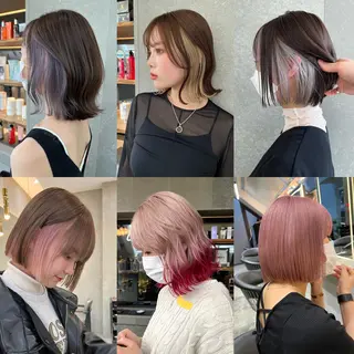 ロング 低ダメージカラー Yoshidaのヘアスタイル