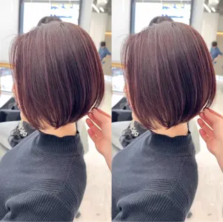 ショート 心斎橋/ショート /ボブ/似合わせのヘアスタイル