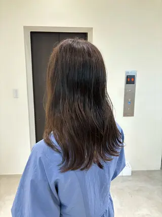 ミディアム 🩵似合わせカット/ カラー/あさか 🩵のヘアスタイル