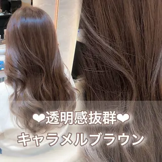 セミロング ハッシュカット/韓国 レイヤー/カハナのヘアスタイル