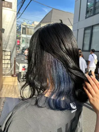 ロング カラー すぐ巻ける縮毛矯正 🍀勝倉　麗のヘアスタイル