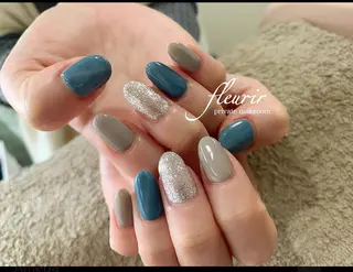 ネイル フルリール 【プライベートサロンのネイルデザイン