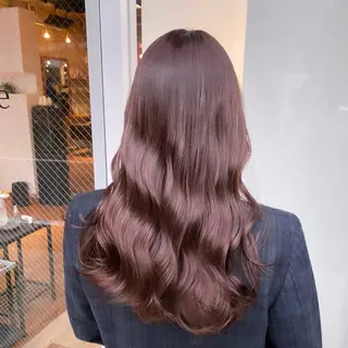 ロング カラー スガハラ アンナのヘアスタイル