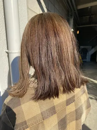 ミディアム カラー annuy🪐 HINAのヘアスタイル