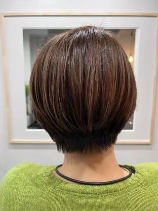 ショート カラー liL  hair サトウリョウタのヘアスタイル