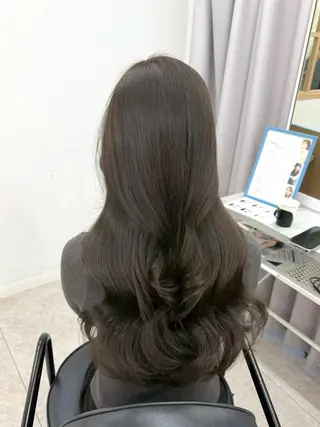 ロング カラー newi fhami 吉祥寺のヘアスタイル