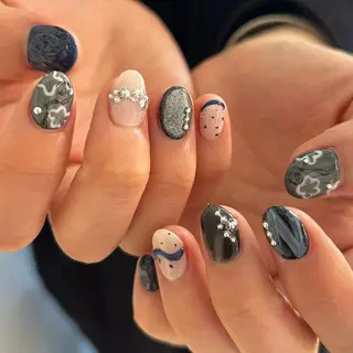 ネイル WAKANA/ ニュアンス・個性派のネイルデザイン