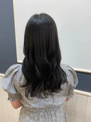 ロング 韓国ヘア sasugaのヘアスタイル