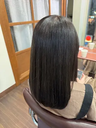 ロング 💜カラー/縮毛矯正 /NARUKA💜のヘアスタイル