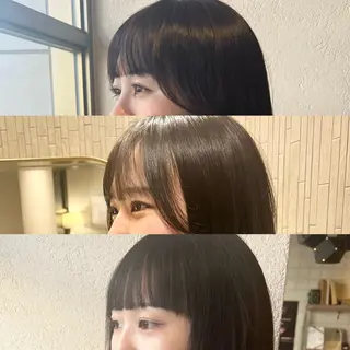 ミディアム Aya/四条烏丸/ インナーカラーのヘアスタイル