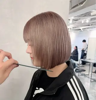 ミディアム カット特化 /BLUET/新宿のヘアスタイル
