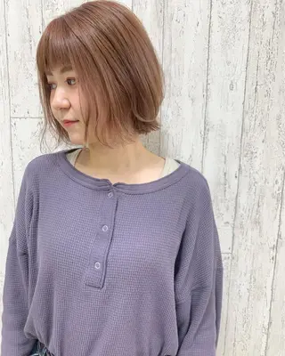 ショート カラー 立川 奈那子のヘアスタイル