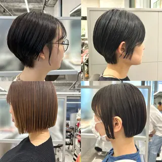 ショート 西梅田  トウマ モデル募集中‼️のヘアスタイル
