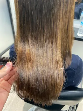 セミロング 東野 拓海のヘアスタイル