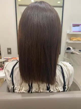 セミロング Ashanti 磯崎のヘアスタイル