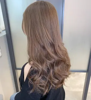 セミロング カラー 【透明感、艶髪】西村 有司のヘアスタイル