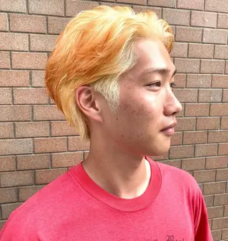カラー メンズ 大阪ヴィーガンサロン KANAKOのヘアスタイル