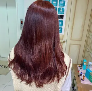 ロング カラー 透明感カラー 古山 結季🌙🖤のヘアスタイル