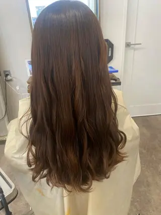 ロング カラー くせ毛多毛特化 高橋　淳のヘアスタイル