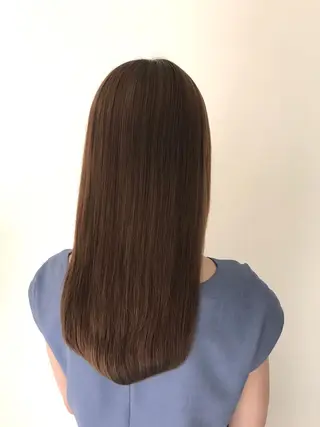 ロング カラー パーマ ヘアアレンジ 🥇髪質改善🥇 polon代表鵜澤のヘアスタイル