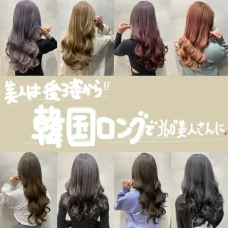 ミディアム カラー ヘアアレンジ LAVENDIA 初音のヘアスタイル