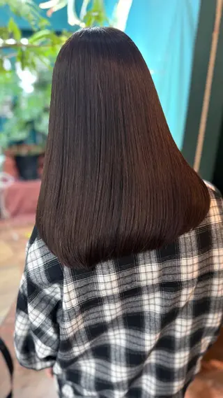 ロング カラー 仲村 真里奈のヘアスタイル