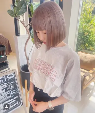 ショート カラー 三ツ木 真由のヘアスタイル