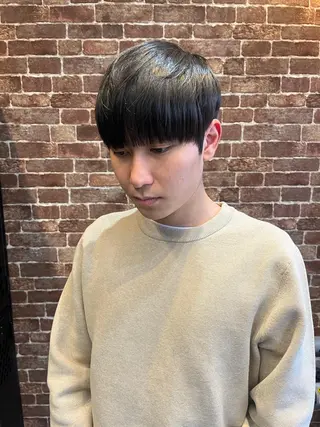 ショート カラー パーマ ヘアアレンジ メンズ キッズ ネイル マツエク・マツパ アイブロウ 久木原 ゆりのヘアスタイル