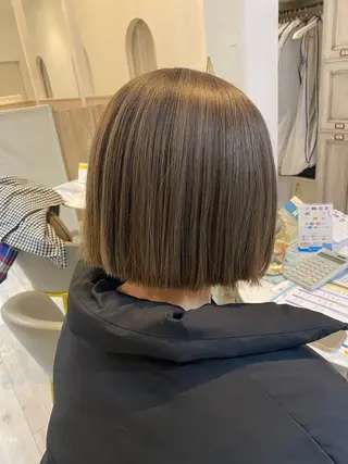 ショート かまだ しおりのヘアスタイル