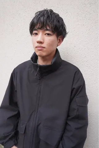 ショート パーマ メンズ KENSHIN メンズパーマのヘアスタイル