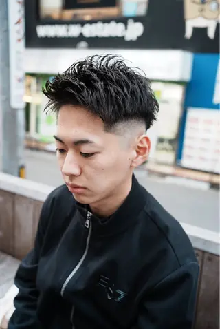 ショート メンズ メンズサロン ANSWERのヘアスタイル