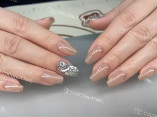 ネイル 神田 ココナッツのネイルデザイン