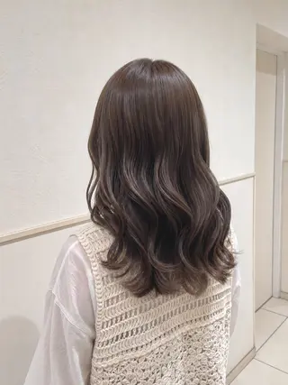 セミロング カラー このみ/髪質改善 /ヘアアレンジ🫧のヘアスタイル