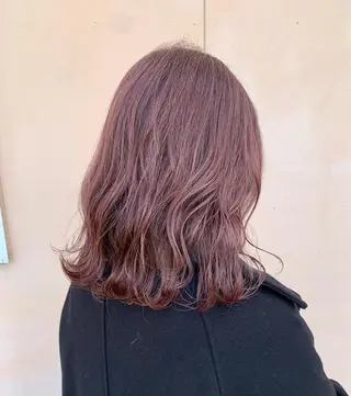 ミディアム yui .のヘアスタイル