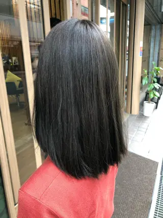 ミディアム ドラマ大好き 美容師hideyaのヘアスタイル