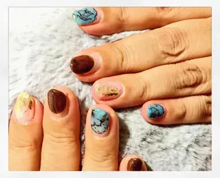 ネイル フルリール 【プライベートサロンのネイルデザイン