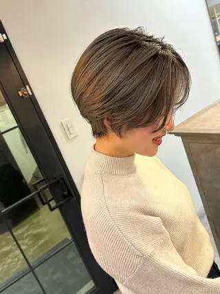 ショート 🩵透明感/高発色 /難波/北原佑記🌸のヘアスタイル