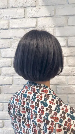 ショート カラー ベージュカラー🧸 伊藤なつみのヘアスタイル