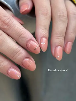 ネイル シンプルネイル Ezura Yumiのネイルデザイン