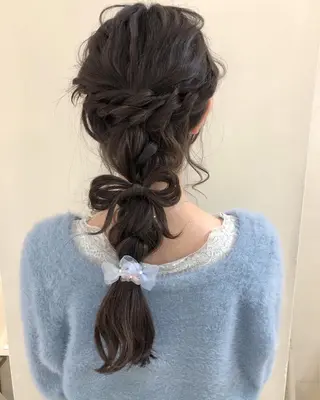 ロング ヘアアレンジ 柳澤 興輝のヘアスタイル