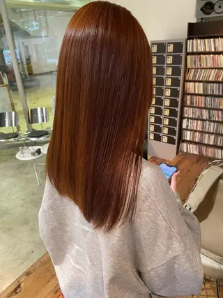 ミディアム カラー 🪿透明感/艶カラー ﾜﾀﾅﾍﾞｱｵｲのヘアスタイル