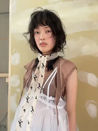 ロング パーマ 高円寺 utuwa🌟まなみのヘアスタイル