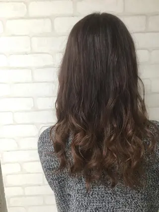 ミディアム セミロング 髪質改善×レイヤー 高嶋のヘアスタイル